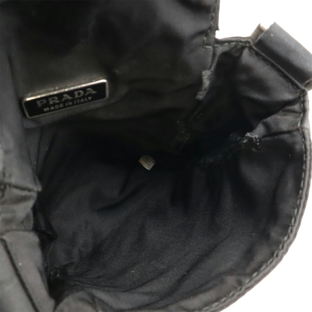 PRADA Leather Pochette Shoulder Bag - Picture 6 of 10